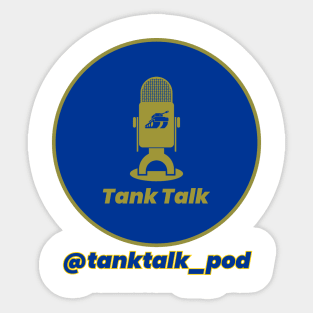 Tank Talk Who's House? Los Angeles Sticker